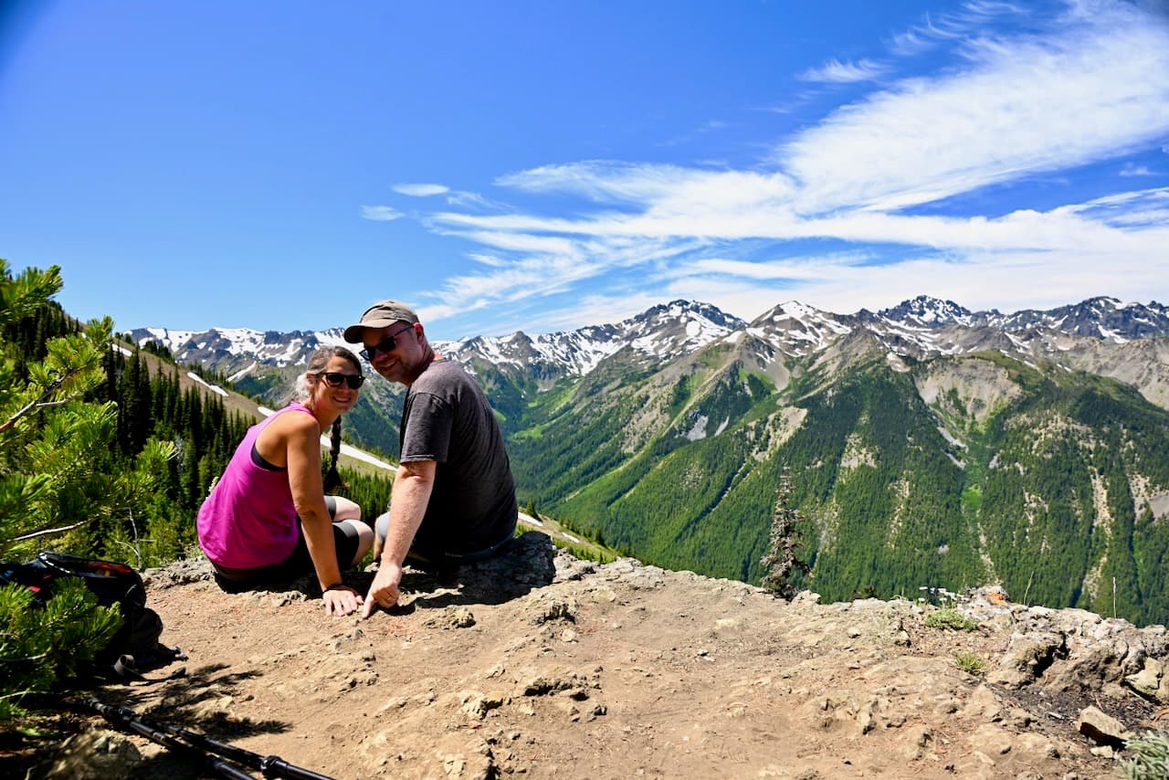 Carri and Jeremy at the farm